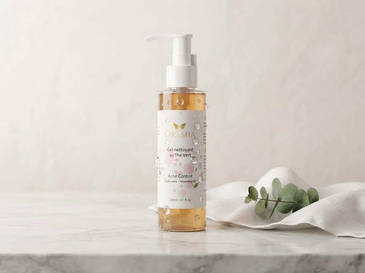 Gel Nettoyant visage Au thé vert