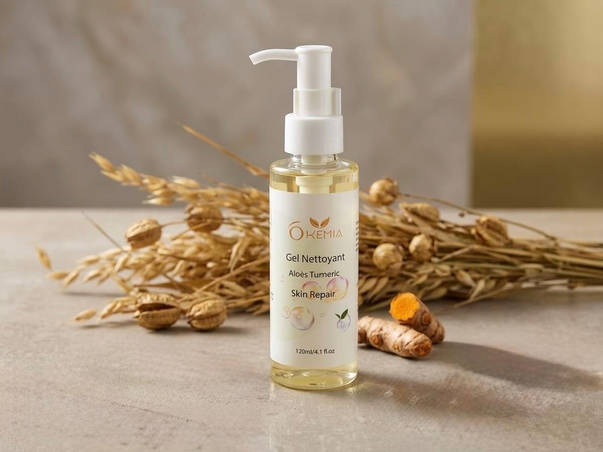 Gel Nettoyant visage Aloes Tumeric
