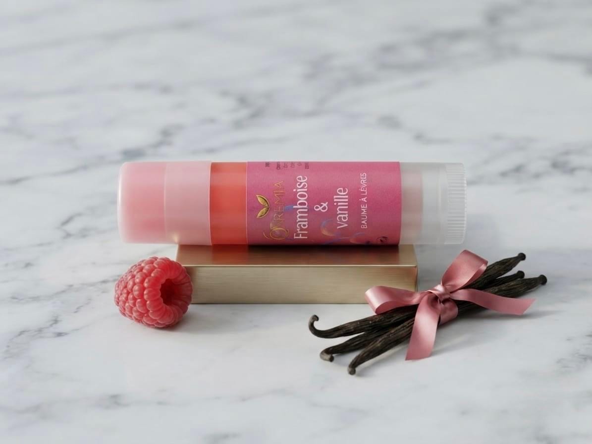 BAUME A LEVRES FRAISE-VANILLE